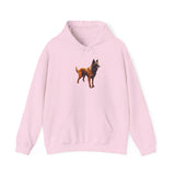 Belgian Tervuren Unisex 50/50  Hooded Sweatshirt