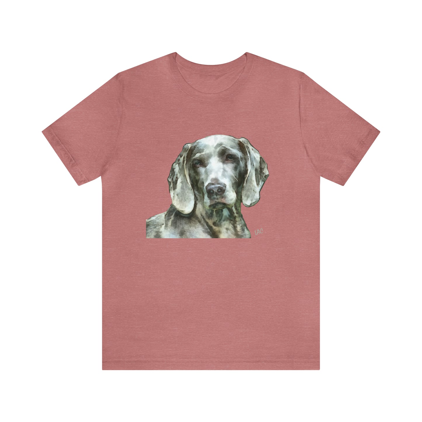 Weimaraner 'Greyson' -  Classic Jersey Short Sleeve Tee
