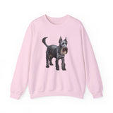 Clever Cesky Terrier Unisex Crewneck Sweatshirt
