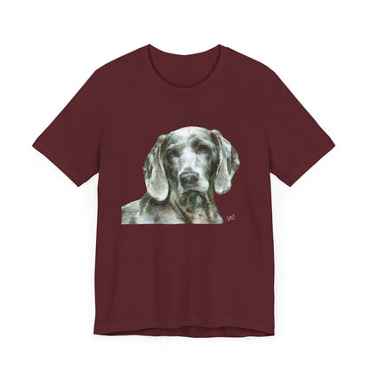 Weimaraner 'Greyson' Unisex Jersey Short Sleeve Tee