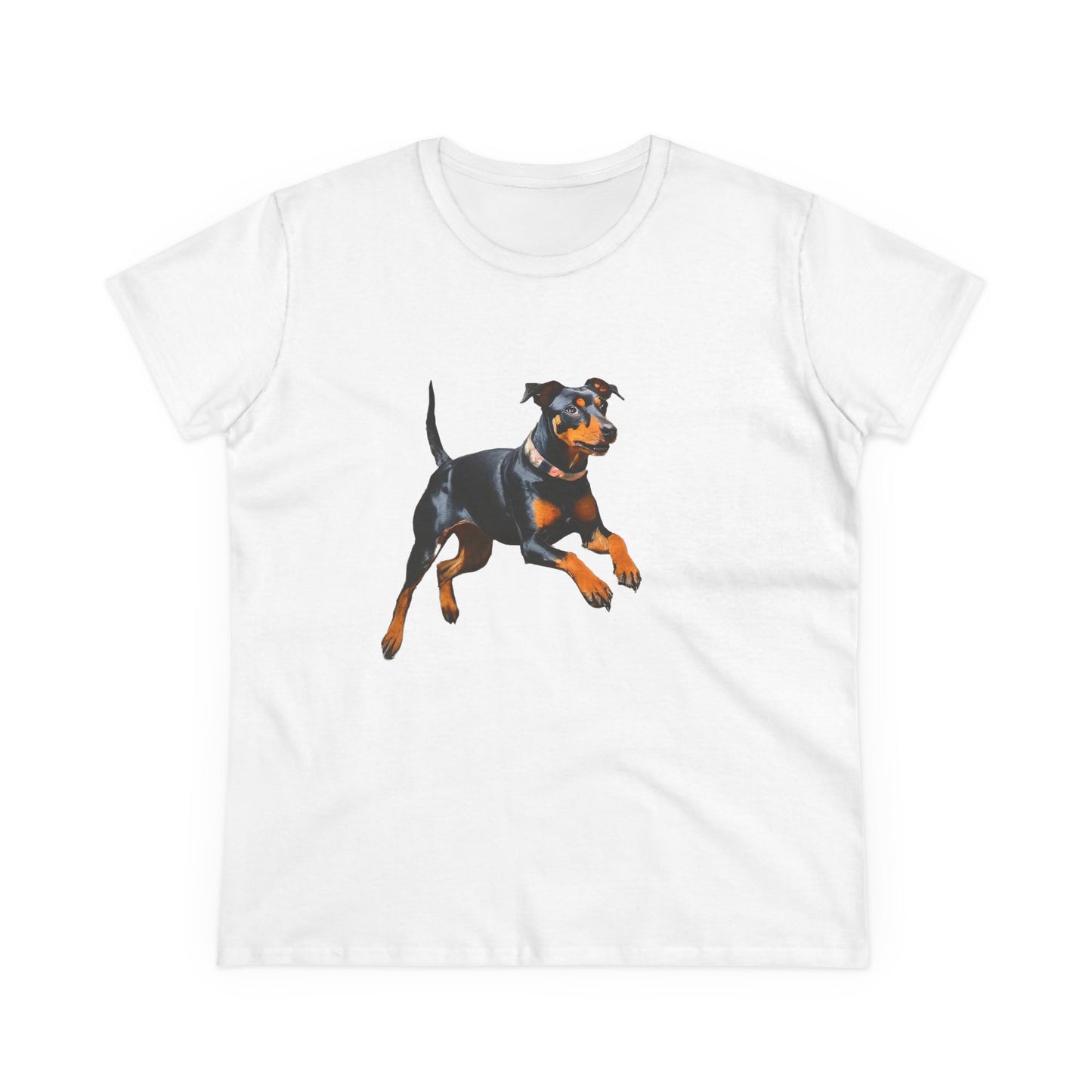 Manchester Terrier Women's Midweight Cotton Tee
