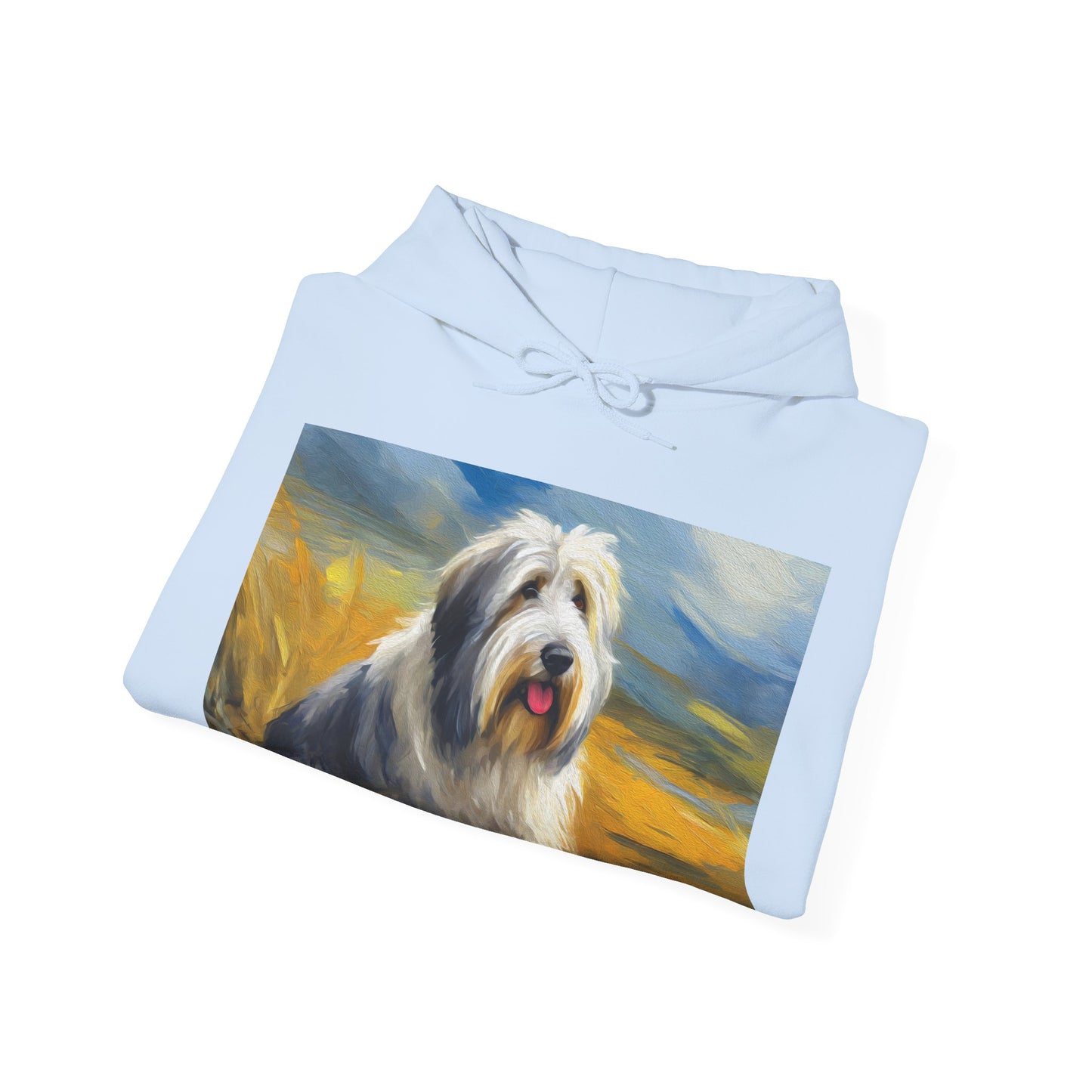 Old English Sheepdog Unisex 50/50 Hooded Sweatshirt