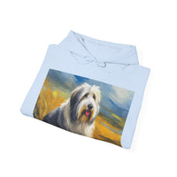 Old English Sheepdog Unisex 50/50 Hooded Sweatshirt