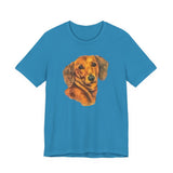 Dachshund 'Doxie 1' Unisex Jersey Short Sleeve Tee