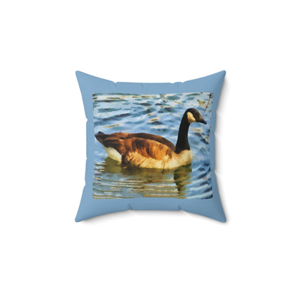 Canadian Goose Spun Polyester Throw Pillow