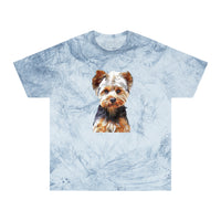 Yorkshire Terrier 'Lupis' Color Blast T-Shirt by DoggyLips™