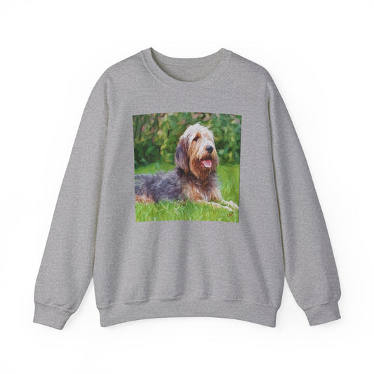 Otterhound Unisex 50/50 Crewneck Sweatshirt