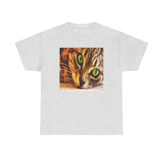 Cat's "Brucie's Eyes" Unisex Heavy Cotton Tee