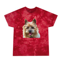 Cairn Terrier 'Toto' Unisex Tie-Dye Tee, Crystal