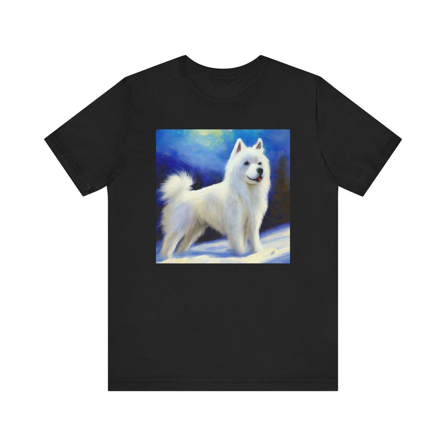 American Eskimo Dog Unisex Jersey Short Sleeve Tee