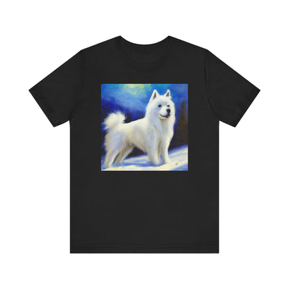 American Eskimo Dog Unisex Jersey Short Sleeve Tee