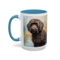 Barbet - Ceramic Accent Coffee Mug  - 2 Sizes