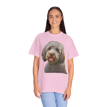 Lagotto Romagnolo 'Italian Truffle Dog' Unisex Garment-Dyed T-shirt