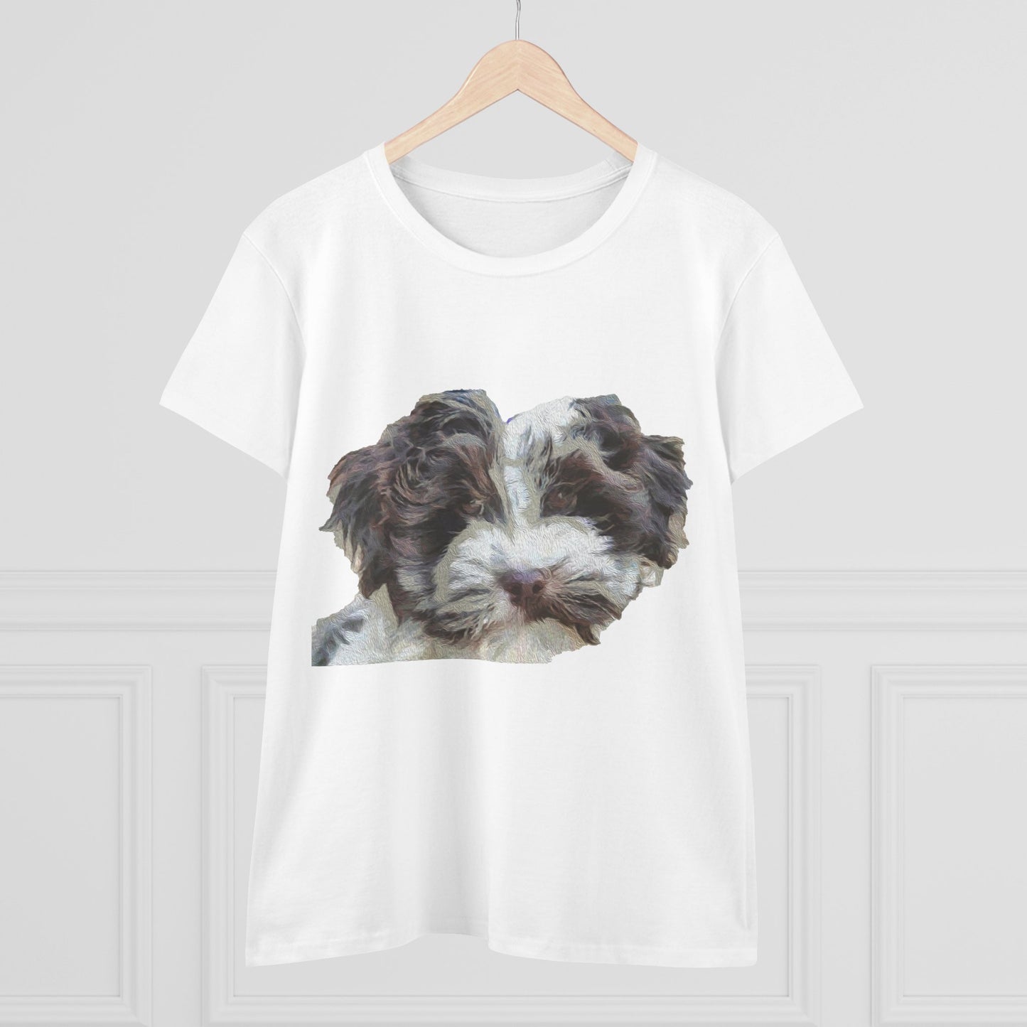 Havaneese 'Fideo' Women's Midweight Cotton Tee