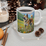 Korean Jindo Ceramic Mug 11oz