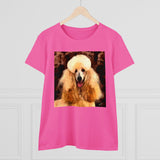 Poodle Women's Midweight Cotton Tee