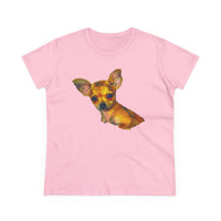 Chihuahua 'Belle' Women's Midweight Cotton Tee