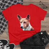 Basenji Women's Midweight Cotton Tee