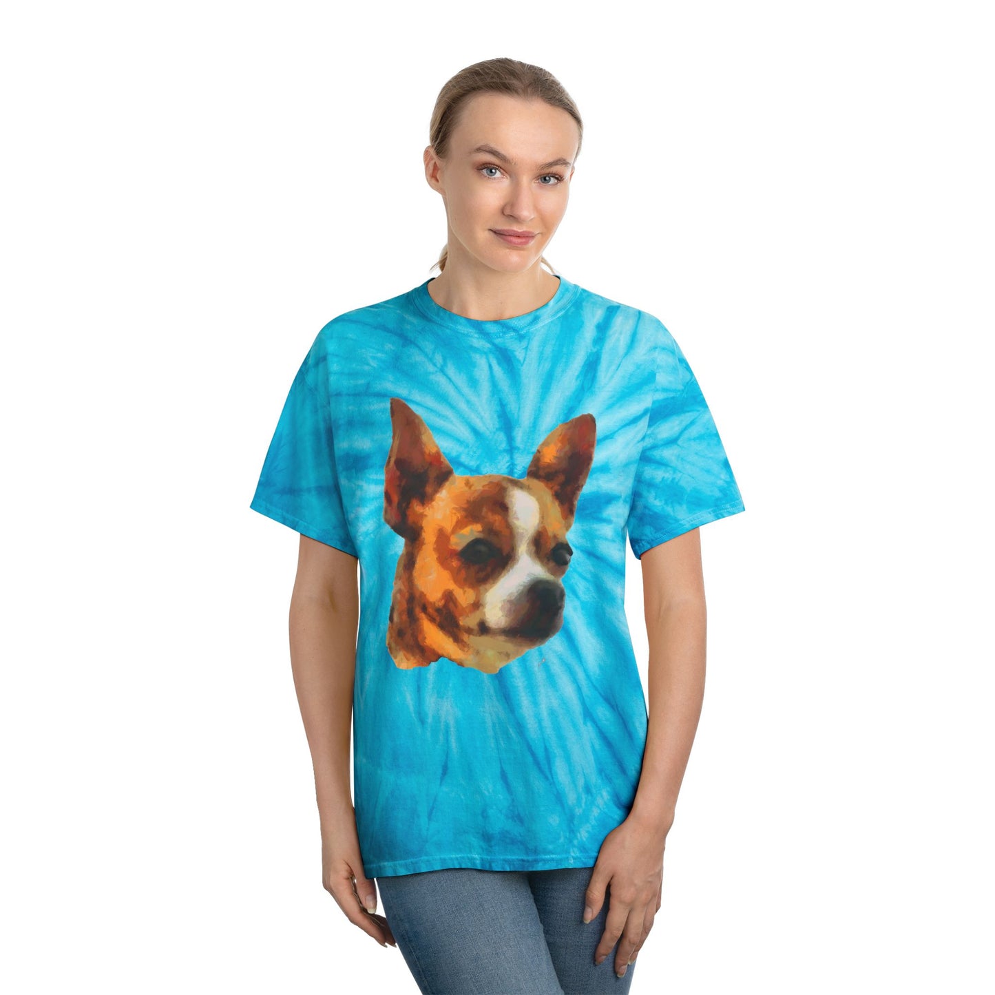 Chihuahua 'Paco' Tie-Dye Tee, Cyclone