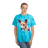 Basenji Unisex Cotton Tie-Dye Tee, Cyclone