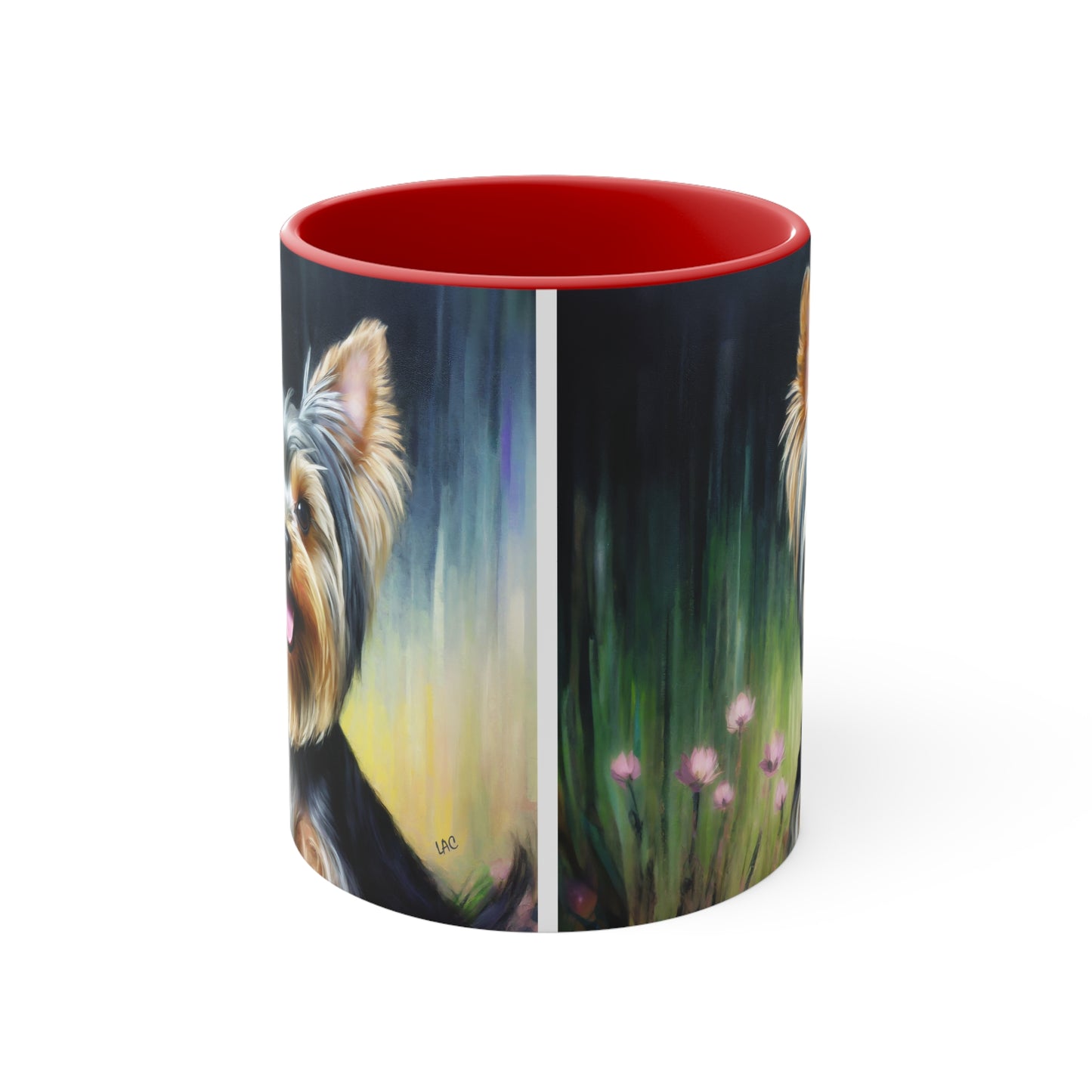 Yorkie #3 11oz Ceramic Accent Mug