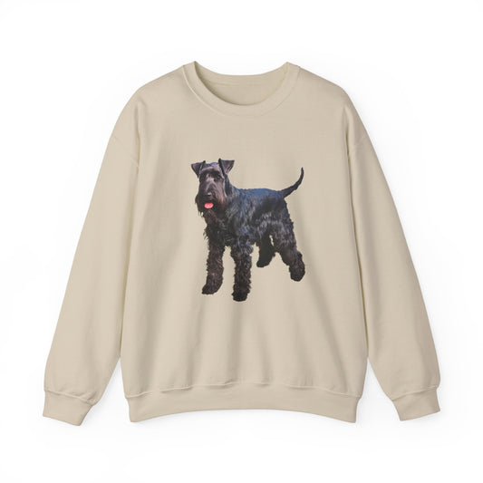 Kerry Blue Terrier 50/50 Crewneck Sweatshirt