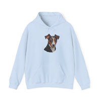 Teddy Roosevelt Terrier Unisex 50/50 Hooded Sweatshirt