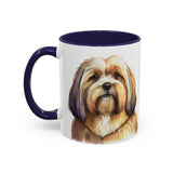 Lhasa Apso Accent Coffee Mug - 2 Sizes