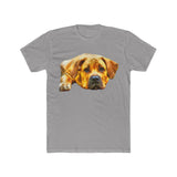 Boerboel Men's Fitted Cotton Crew Tee: Embrace Comfort and Style
