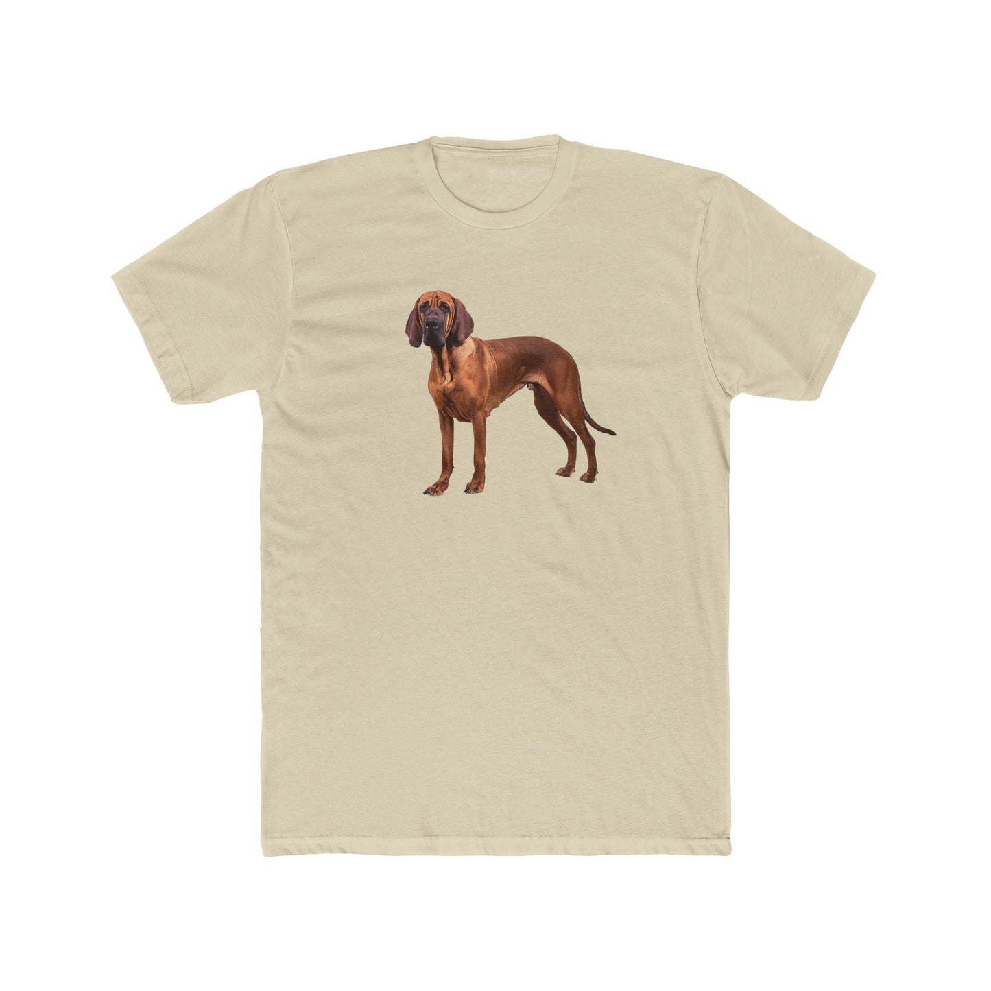 Bloodhound Men's Fitted Cotton Crew Tee - Scent of Style