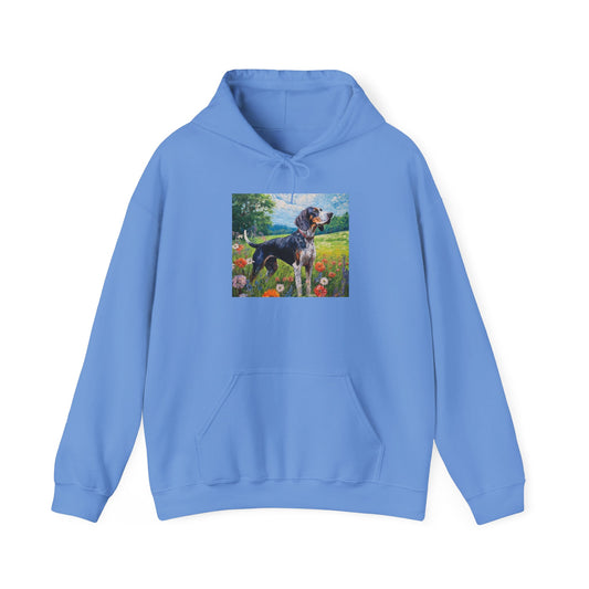 Bluetick Coonhound Unisex 50/50 Hooded Sweatshirt