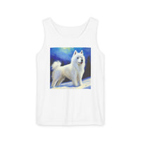 American Eskimo Dog Unisex Relaxed Fit Ringspun Cotton Tank Top