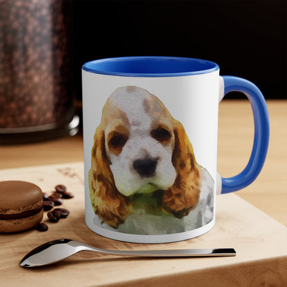 Cocker Spaniel 'Hogan' Ceramic Accent Coffee Mug, 11oz