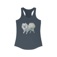 Japanese Spitz Women's Classic Racerback Tank
