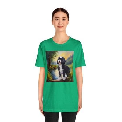 Portuguese Water Dog Jersey Short Sleeve Tee