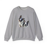 Boston Terriers 'Skipper & Dee Dee' Unisex 50/50 Crewneck Sweatshirt