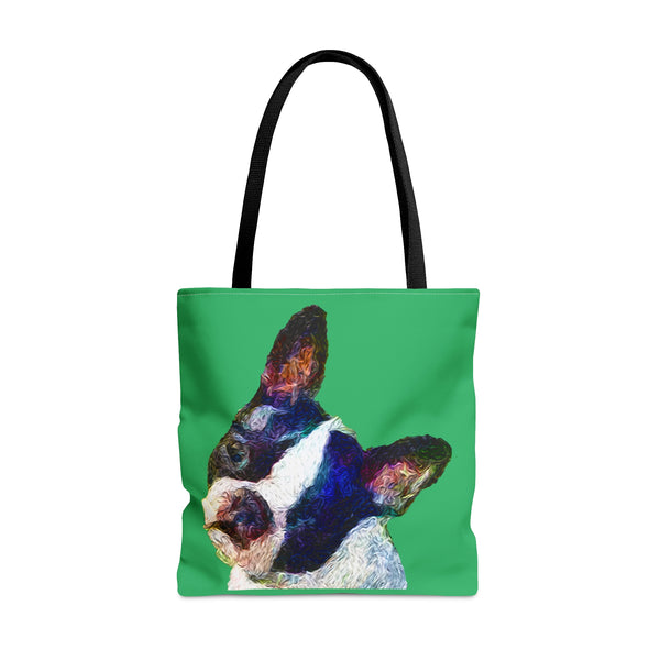 Boston Terrier "Skipper" Tote Bag