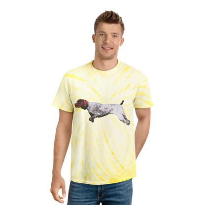 On Point German Shorthair Pointer Tie-Dye Tee