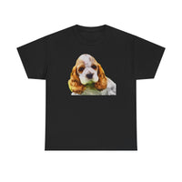Cocker Spaniel 'Hogan' Unisex Heavy Cotton Tee