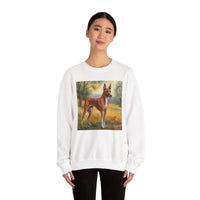 Azawakh 'Tuareg Sloughi' Unisex 50/50 Crewneck Sweatshirt