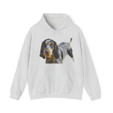 Bluetick Coonhound Unisex 50/50 Hoodie: Snuggle Up in Style!