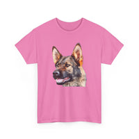 German Shepherd 'Hans' Unisex Heavy Cotton Tee