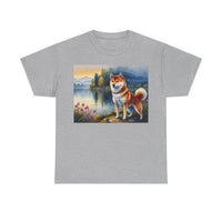 Shiba Inu Unisex Heavy Cotton Tee