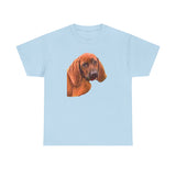 Redbone Coonhound Unisex Heavy Cotton Tee