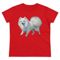 Japanese Spitz Women's Midweight Cotton Tee