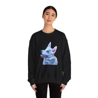 Norwegian Buhund Unisex 50/50 Crewneck Sweatshirt