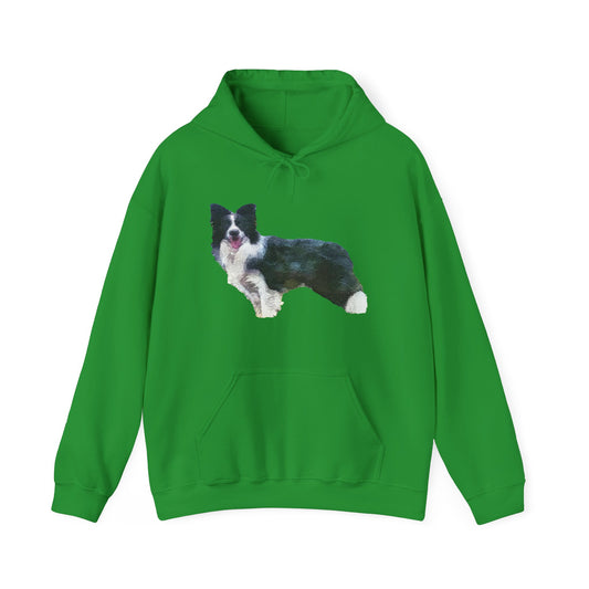 Border Collie '#1' Unisex 50/50 Hoodie