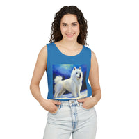 American Eskimo Dog Unisex Relaxed Fit Ringspun Cotton Tank Top