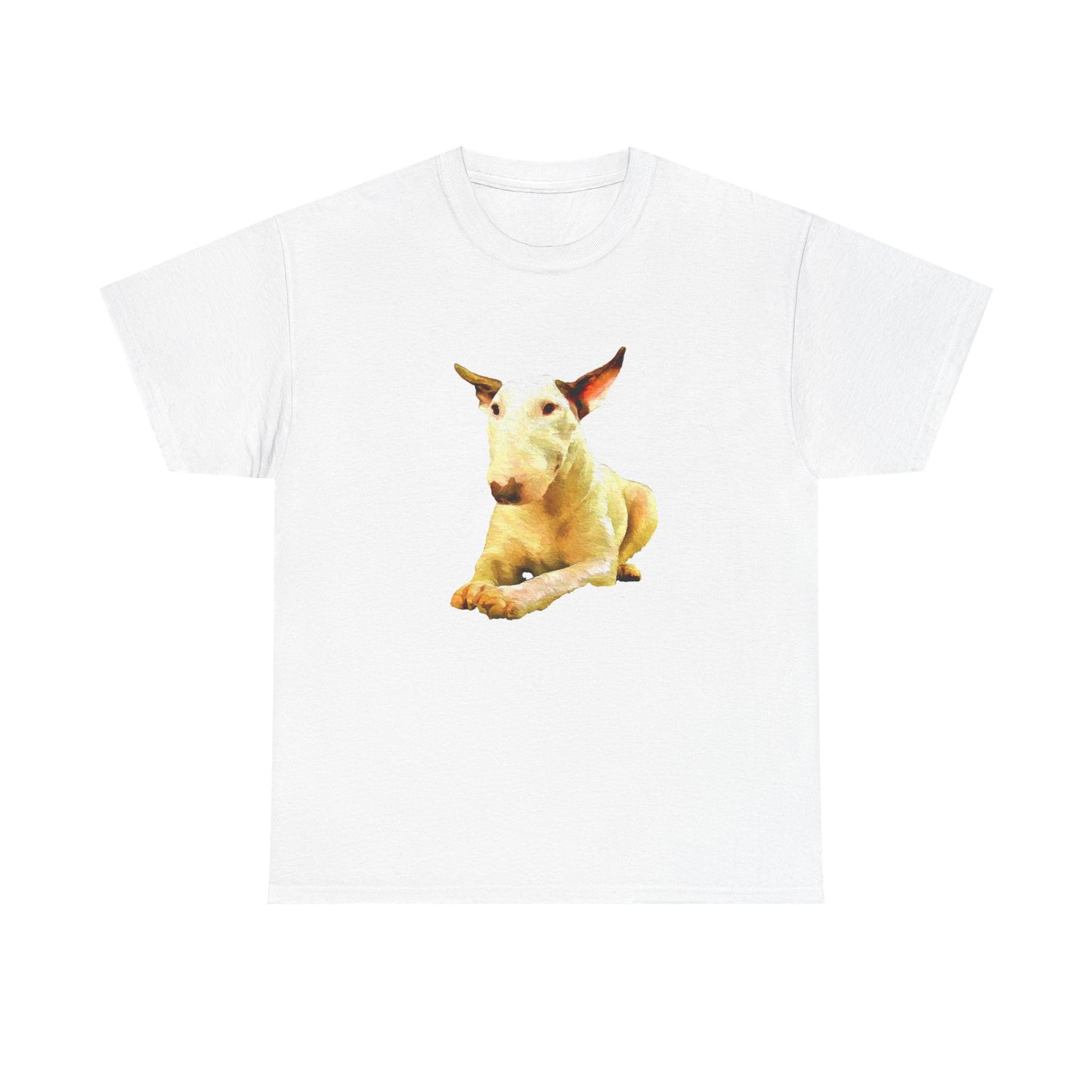 English Bull Terrier Unisex Heavy Cotton Tee