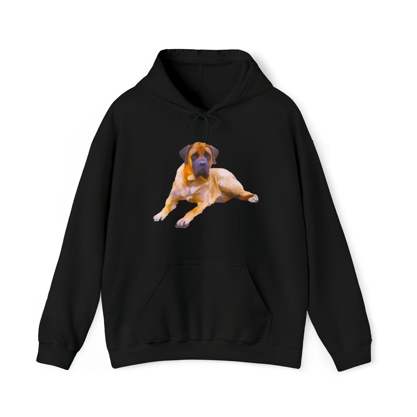 Mastiff  'Muary' Unisex  50/50 Hooded Sweatshirt